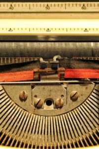máquina de escribri
